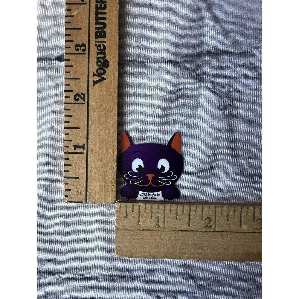 2008 Decorate Cat Cupcake Toppers & Happy‎ Halloween Witch 64 Pcs